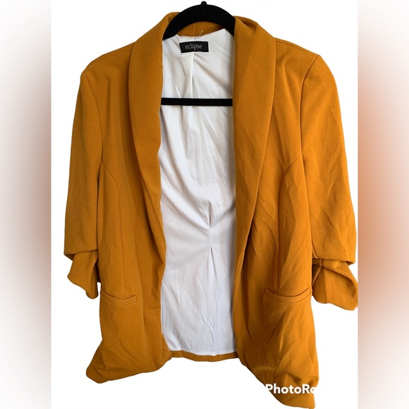 2/$25 💥 Mustard Blazer Eclipse - Picture 1 of 5